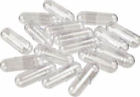 Empty gelatin capsules for diy supplements